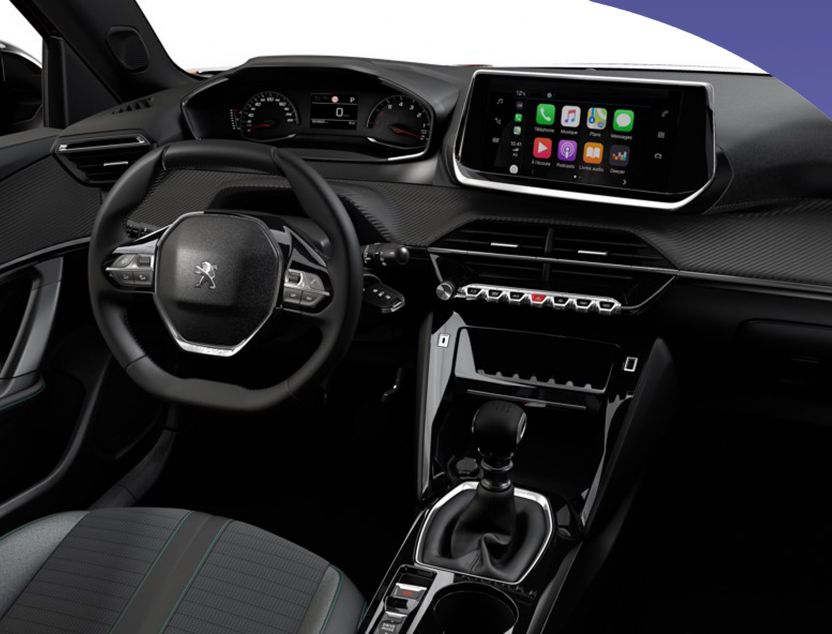Interior de Peugeot 2008