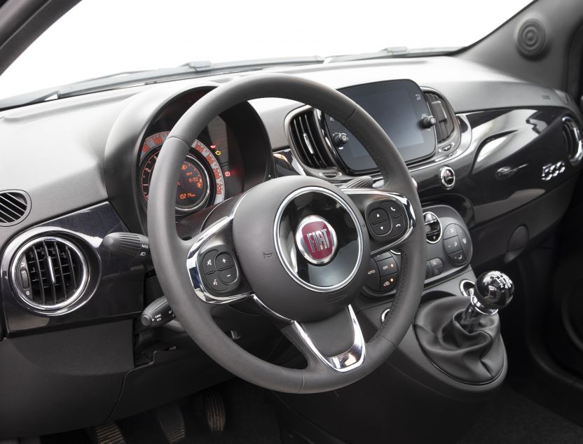 Interior de Fiat 500