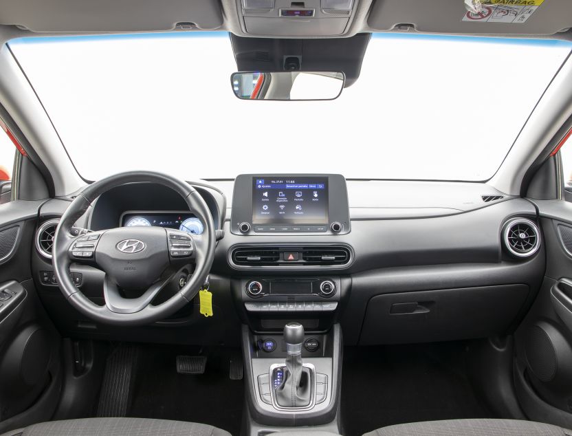 Interior de Hyundai Kona