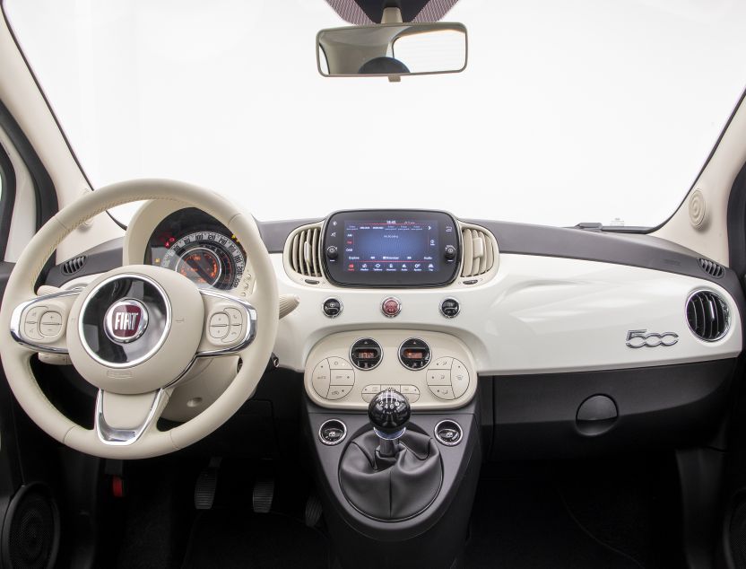 Interior de Fiat 500