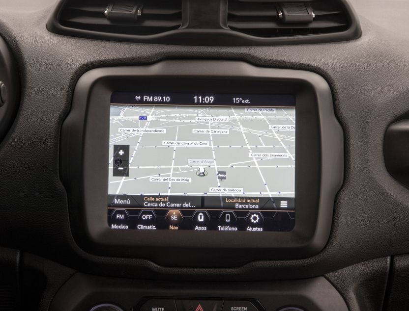 Interior de Jeep Renegade
