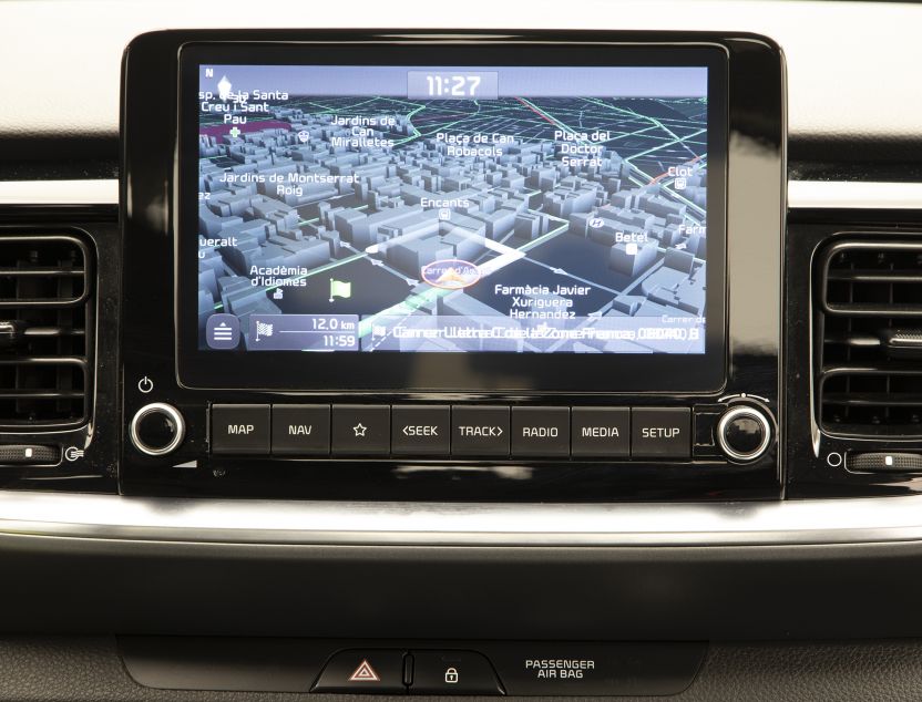 Interior de Kia Stonic