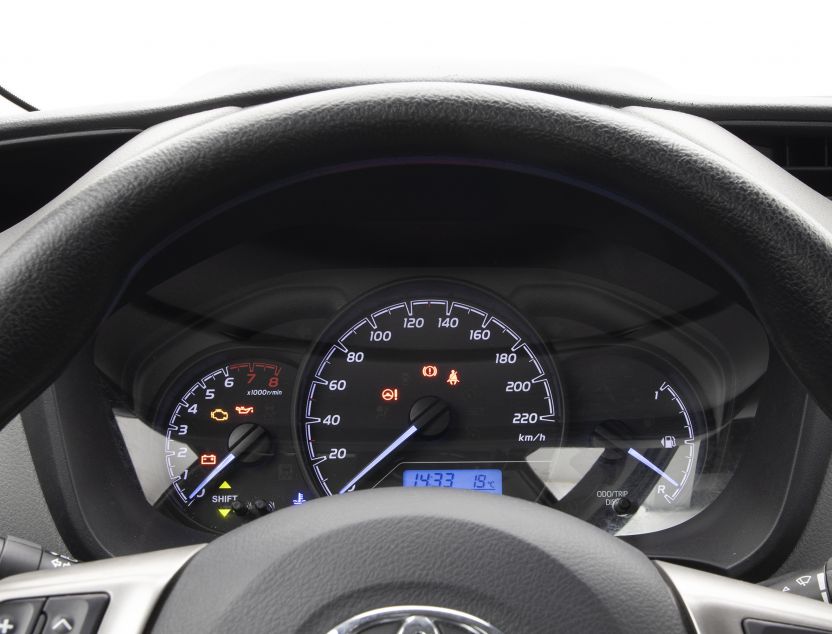 Interior de Toyota Yaris