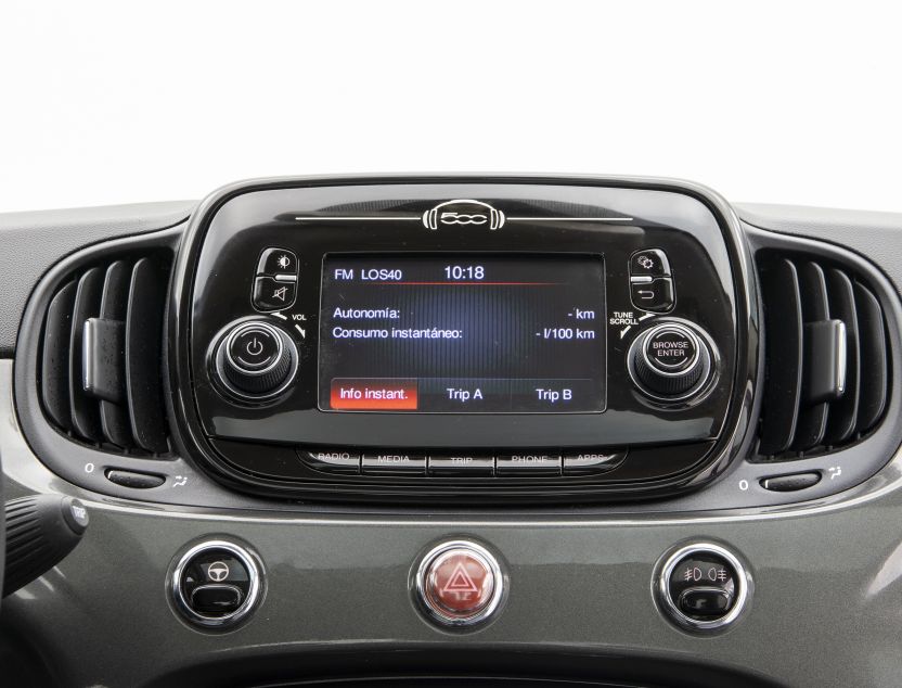 Interior de Fiat 500