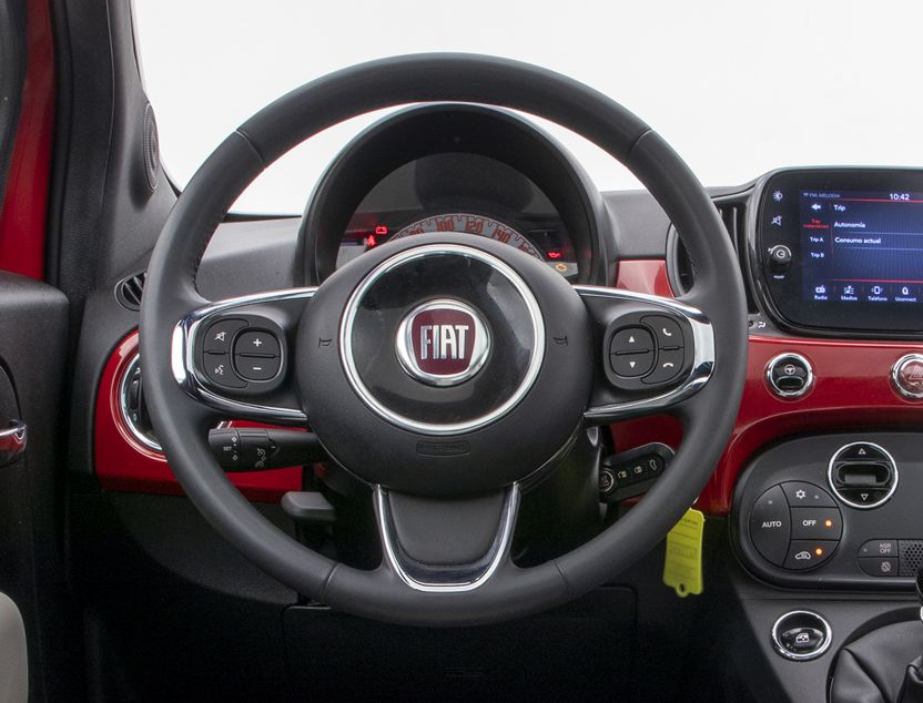 Interior de Fiat 500