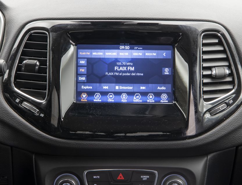 Interior de Jeep Compass