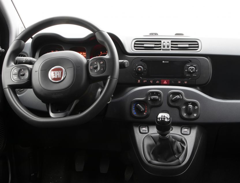 Interior de Fiat Panda