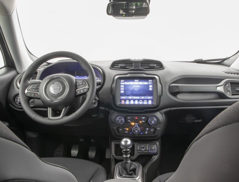 Interior de Jeep Renegade