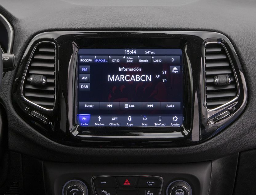 Interior de Jeep Compass