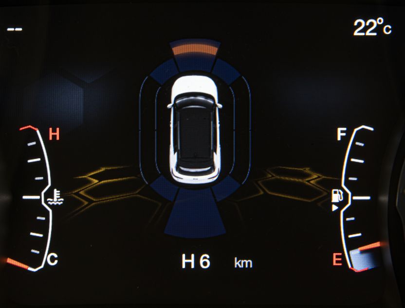 Interior de Jeep Compass