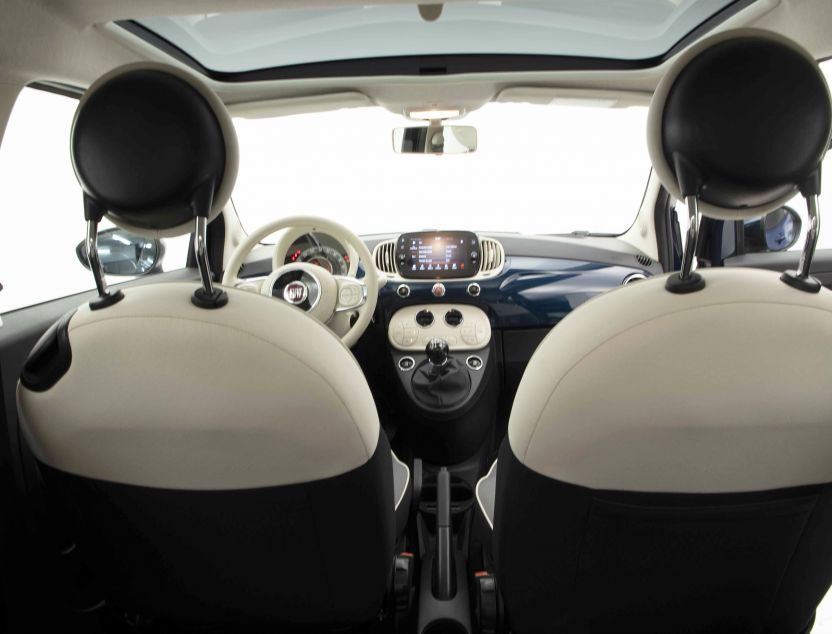 Interior de Fiat 500