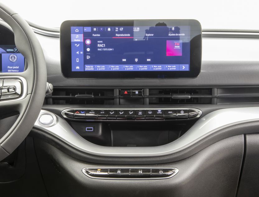 Interior de Fiat 500c