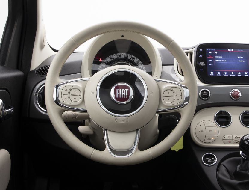 Interior de Fiat 500