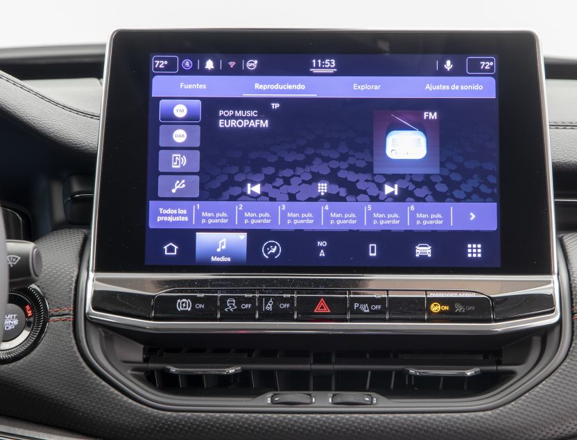 Interior de Jeep Compass