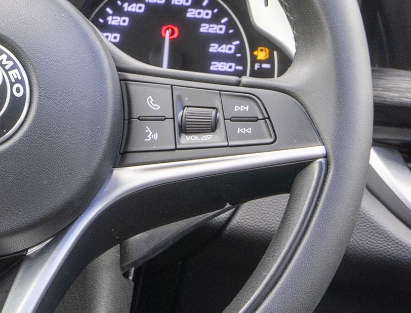 Interior de Alfa Romeo STELVIO