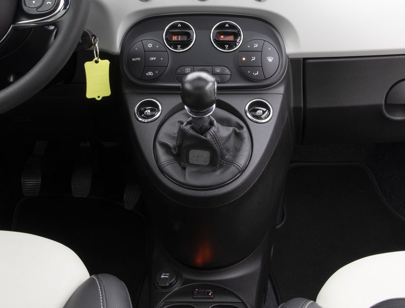 Interior de Fiat 500