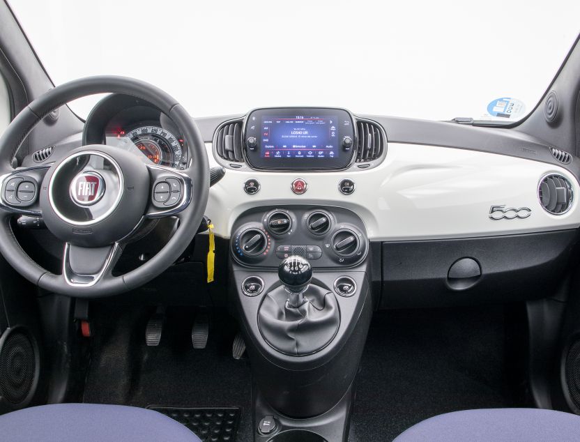 Interior de Fiat 500