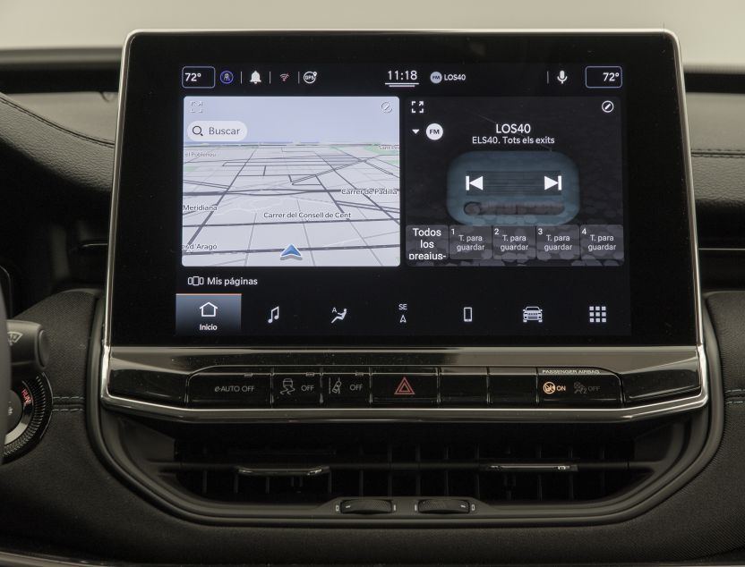 Interior de Jeep Compass