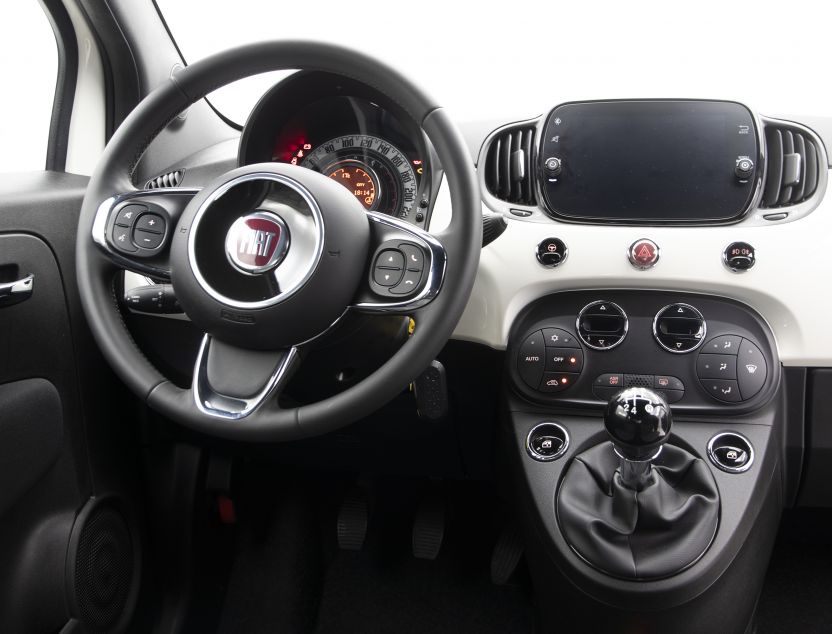 Interior de Fiat 500