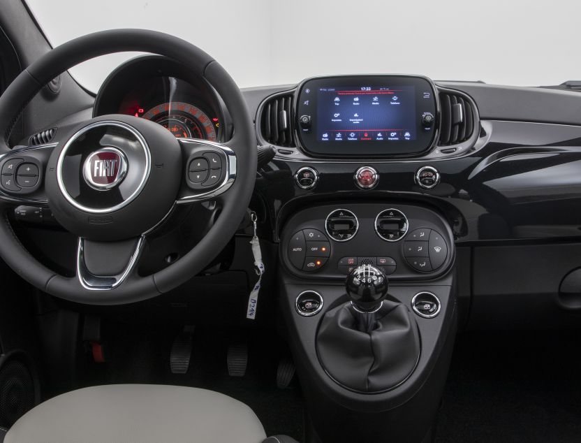 Interior de Fiat 500