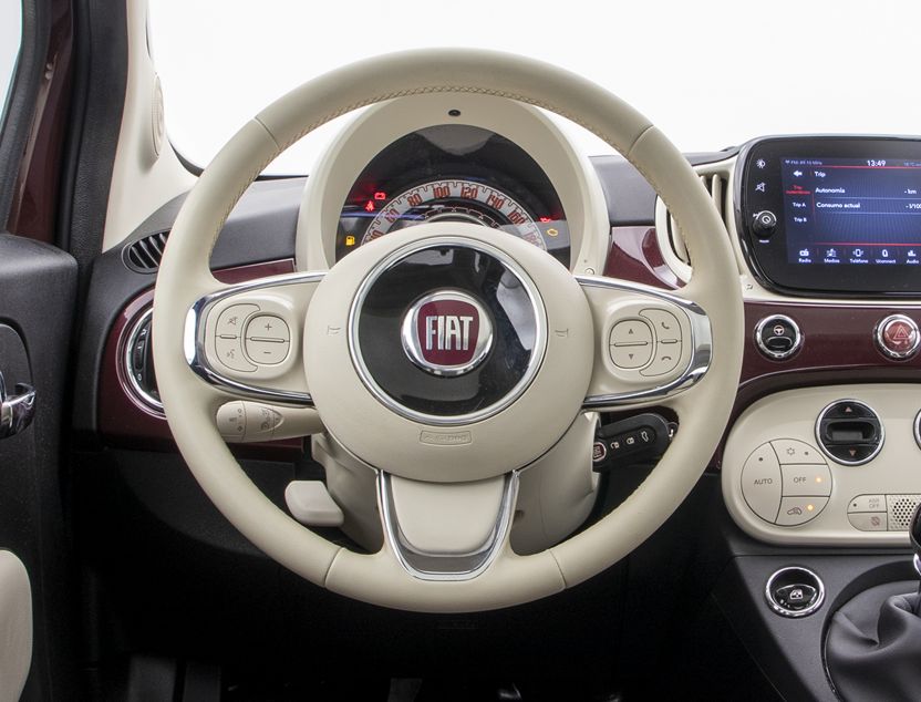 Interior de Fiat 500