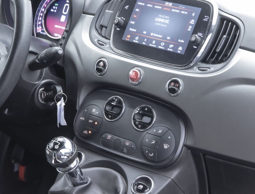 Interior de Fiat 500