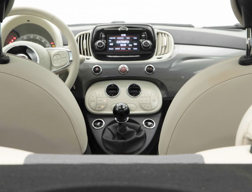 Interior de Fiat 500