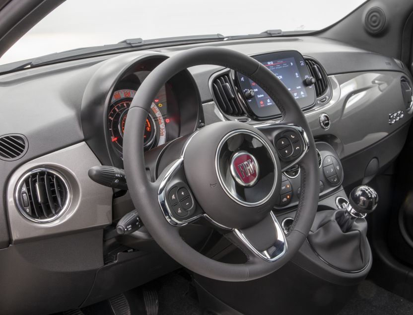 Interior de Fiat 500