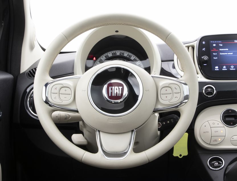 Interior de Fiat 500