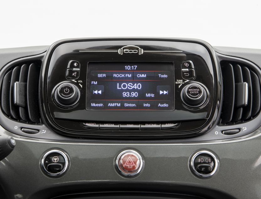 Interior de Fiat 500