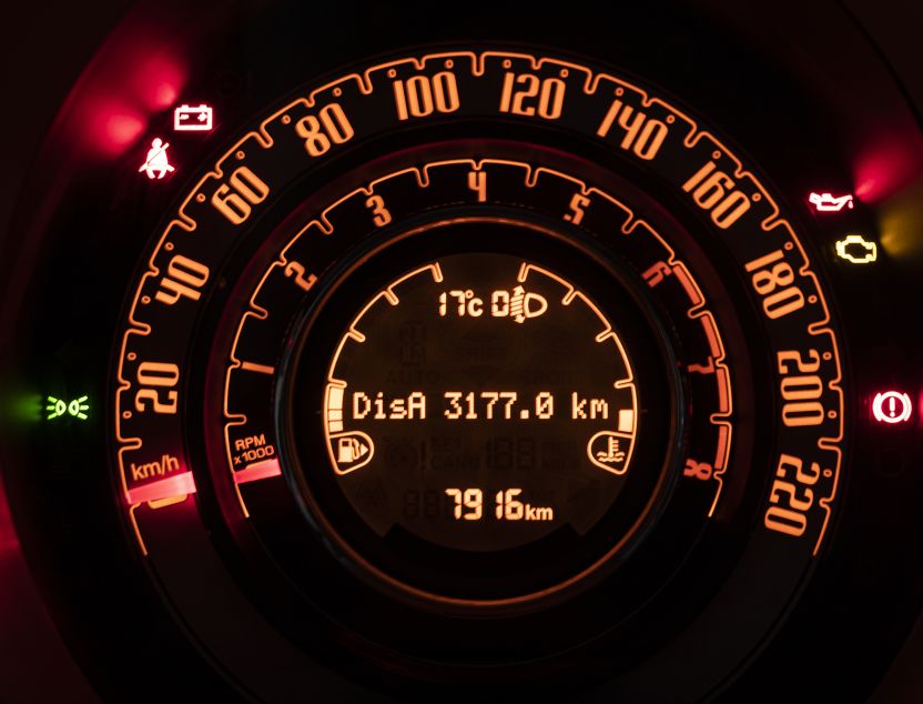 Interior de Fiat 500