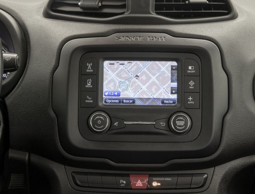 Interior de Jeep Renegade