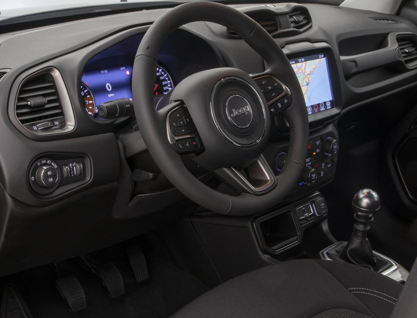 Interior de Jeep Renegade