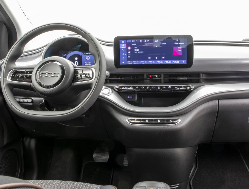 Interior de Fiat 500c