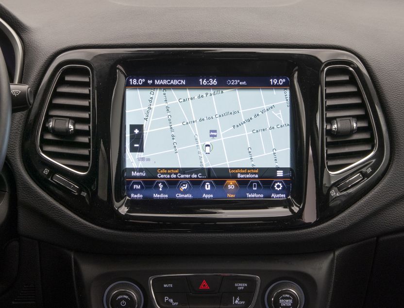 Interior de Jeep Compass