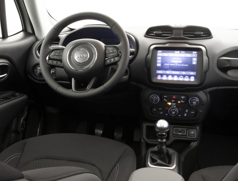 Interior de Jeep Renegade