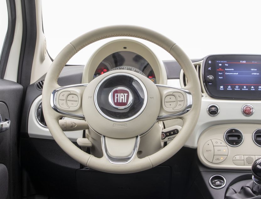 Interior de Fiat 500