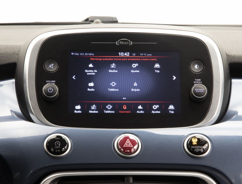 Interior de Fiat 500X