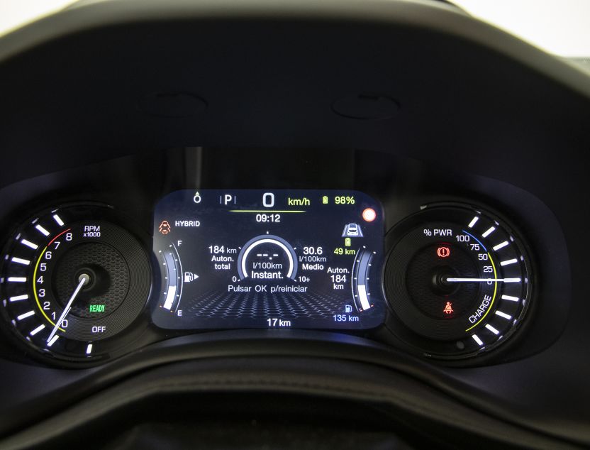 Interior de Jeep Renegade