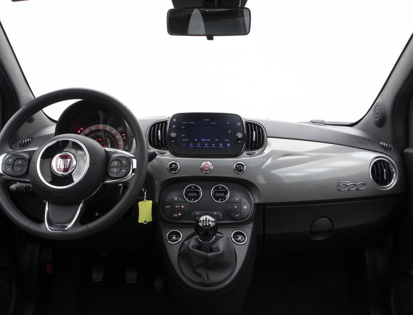 Interior de Fiat 500