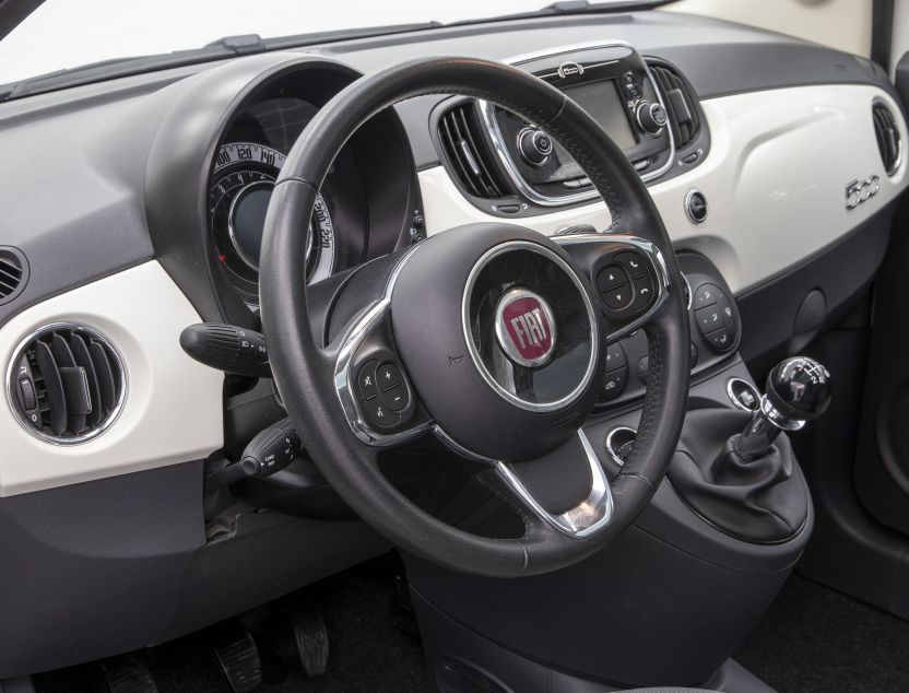 Interior de Fiat 500