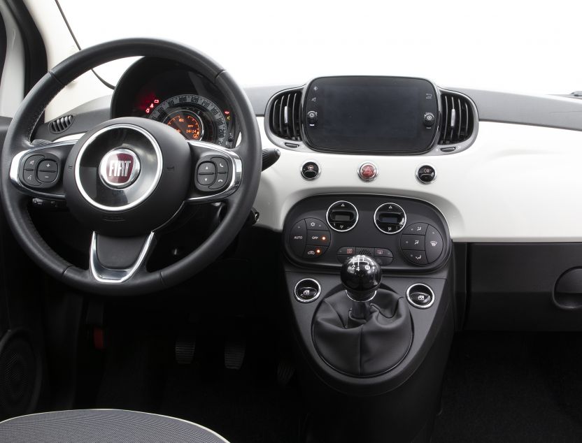 Interior de Fiat 500