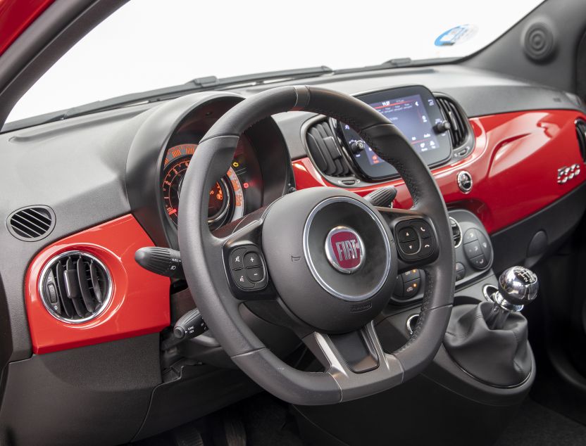 Interior de Fiat 500