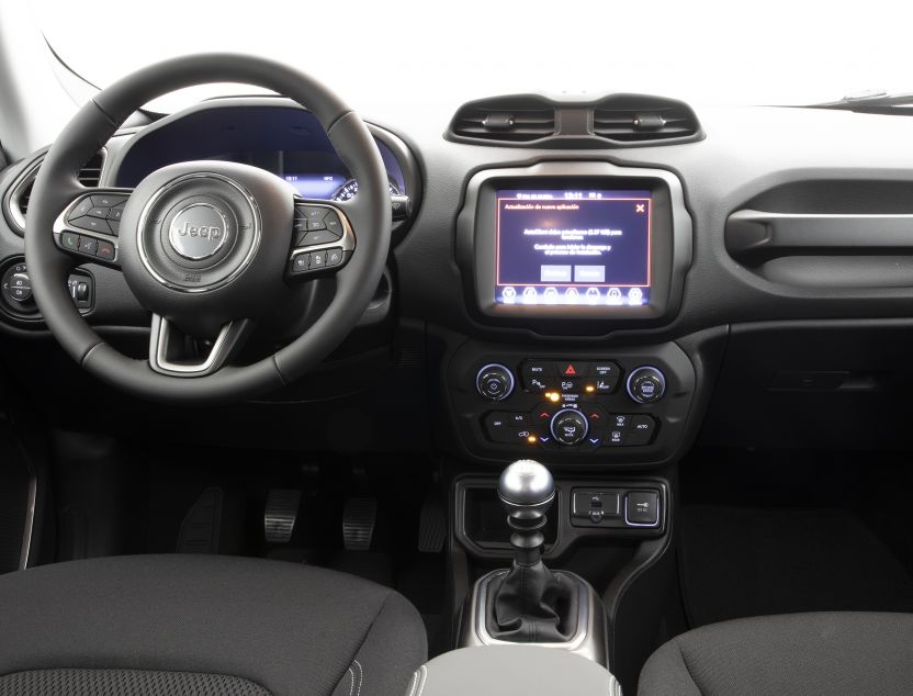 Interior de Jeep Renegade