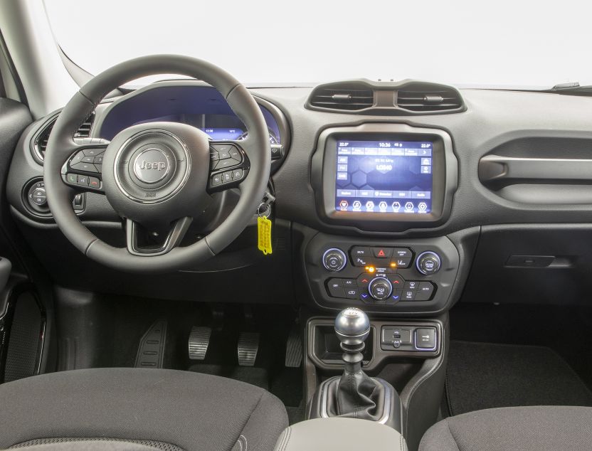 Interior de Jeep Renegade