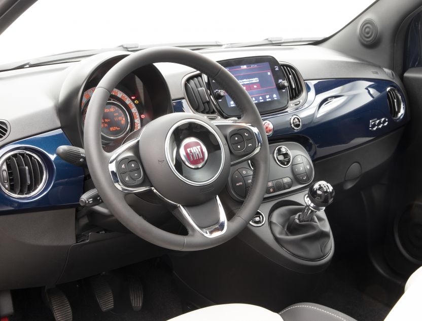 Interior de Fiat 500