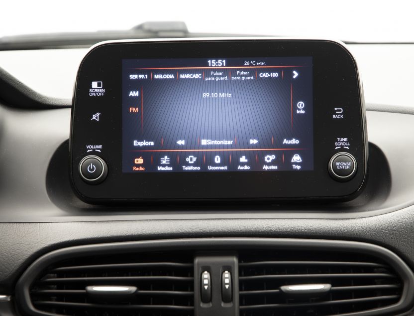 Interior de Fiat Tipo