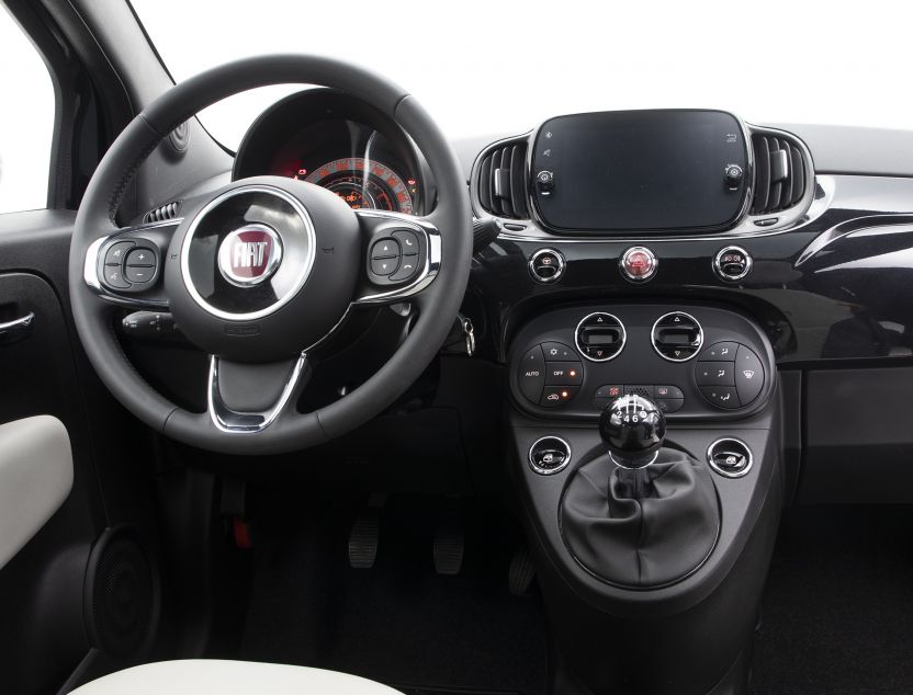 Interior de Fiat 500