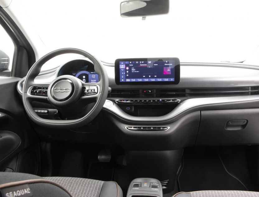 Interior de Fiat 500c