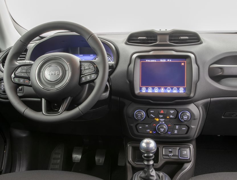 Interior de Jeep Renegade